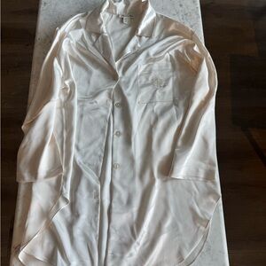 Dior Cream Satin nightgown